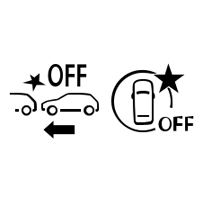 Aktivno naglo kočenje nije dostupno ili su kontrolna svjetla neispravna (ovisno o vozilu)